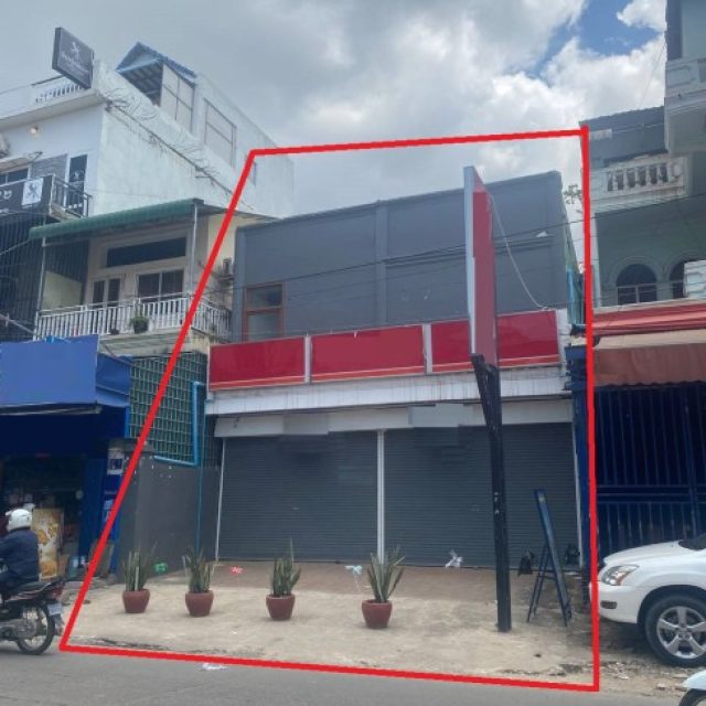 ផ្ទះអាជីវកម្មសម្រាប់ជួលនៅផ្សារដើមថ្កូវ