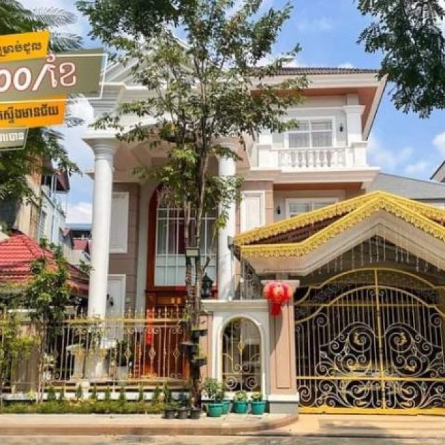 Villa_Prince for rent at Borey Peng Hout