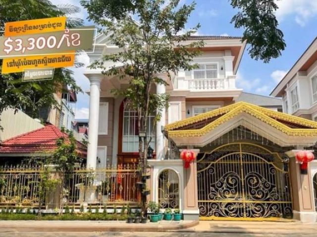 Villa_Prince for rent at Borey Peng Hout