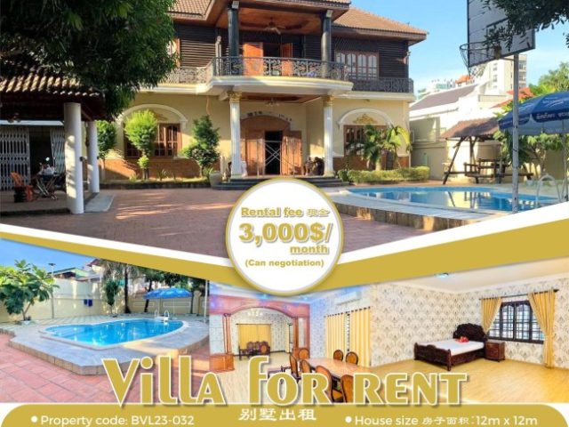 Villa for rent BVL23-032