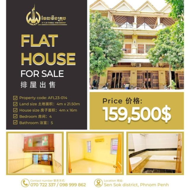 Flat house for sale AFL23-014