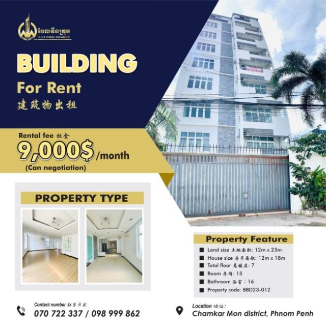Building for rent BBD23-012