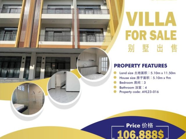Link villa for sale AVL23-016