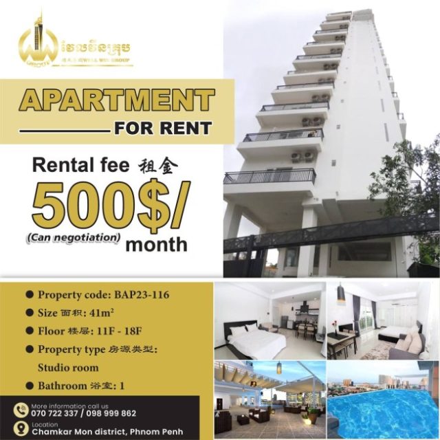 Apartment for rent BAP23-116