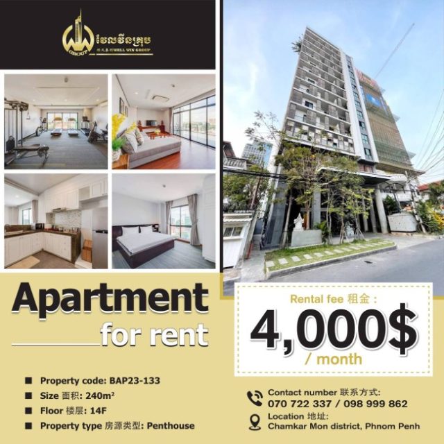 Apartment for rent BAP23-133