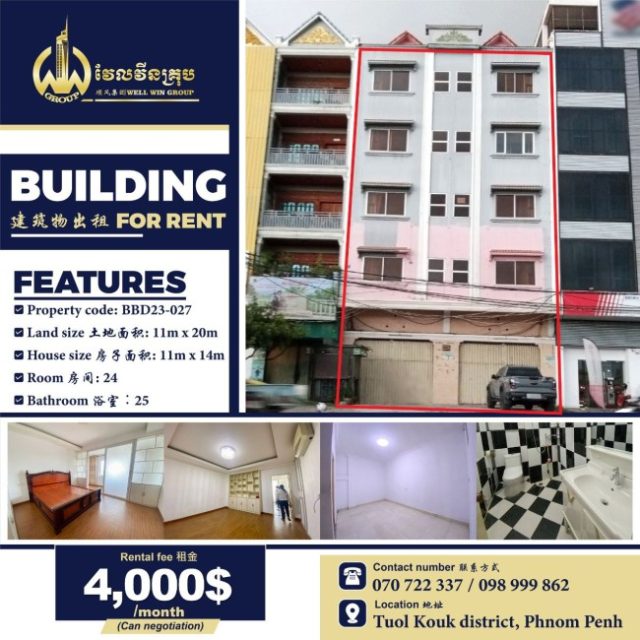 Building for rent BBD23-027