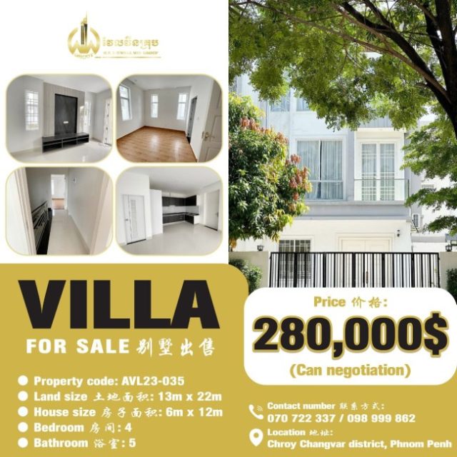 Villa for sale AVL23-035