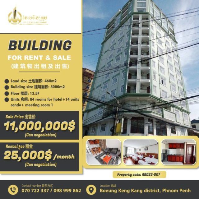 Building for rent & sale ABD23-007