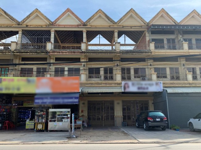 Shop House For Rent At Borey Piphup Thmei
