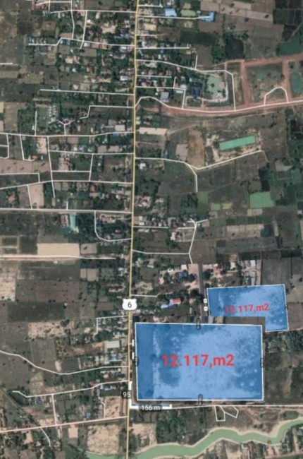 Land for sale on Road 6