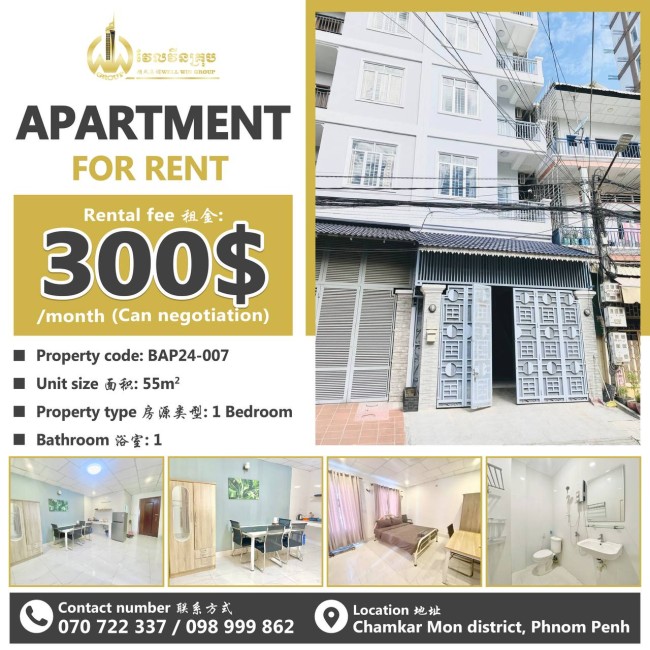 Apartment for rent BAP24-007