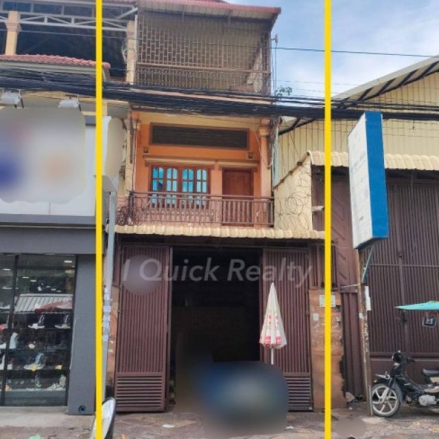 ផ្ទះអាជីវកម្មសម្រាប់ជួល​ នៅទួលស្វាយព្រៃ