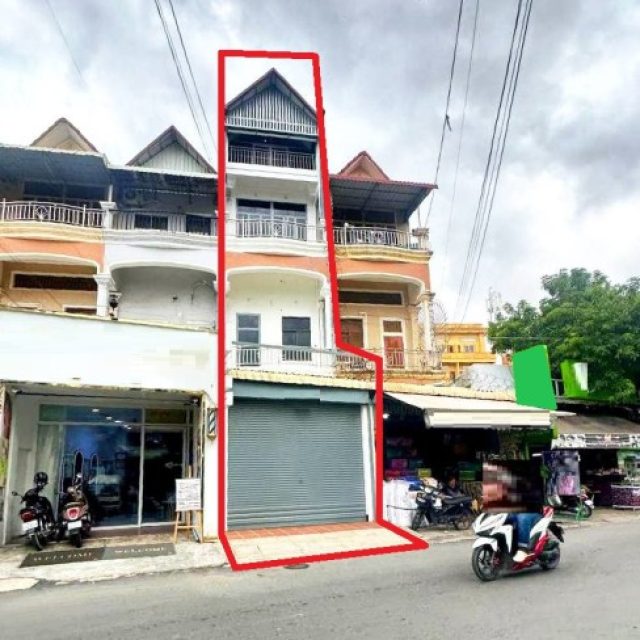 ផ្ទះអាជីវកម្មសម្រាប់ជួលនៅផ្សារដើមថ្កូវ